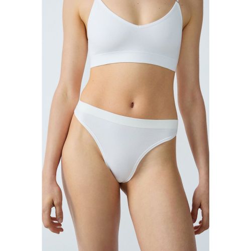 Tanga confort optimal en coton - Amande - XS - Etam - Modalova