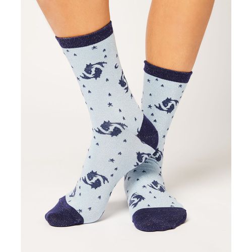 Chaussettes astrologie 'poisson' - Astars - TU - Etam - Modalova