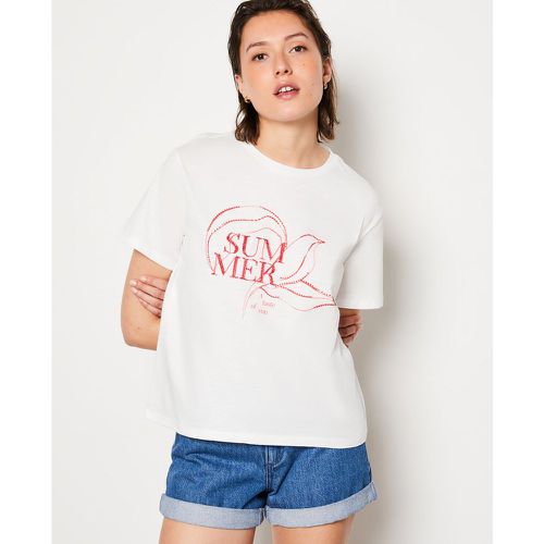 T-shirt manches courtes 'summer' en coton - Aperla - XS - - Etam - Modalova