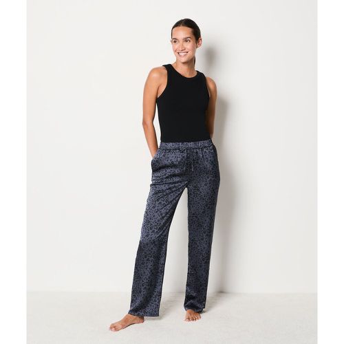 Pantalon satiné motif léopard - Makia - S - Etam - Modalova