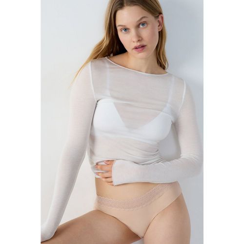 Shorty en coton sans couture - Invisible - XS - Etam - Modalova