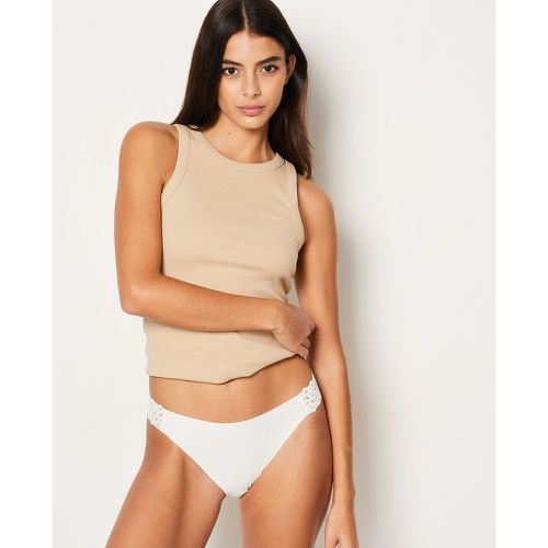 Culotte en microfibre et dentelle - Wish - XS - Etam - Modalova