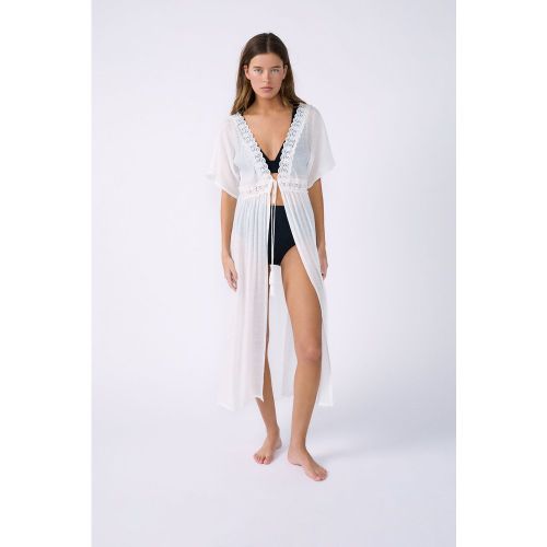 Kimono long brodé - Daila B - S/M - Etam - Modalova