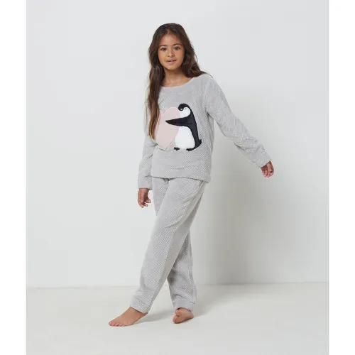 Pyjama 2 pièces polaire pour enfants - Natty Kids - 6 (114cm) - - Etam - Modalova