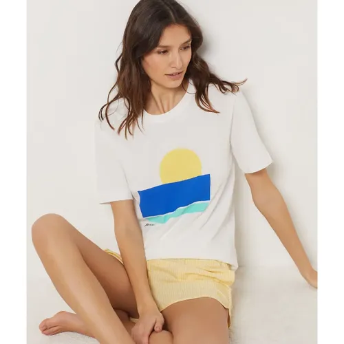 T-shirt de pyjama imprimé soleil - Gabryela - XL - Etam - Modalova