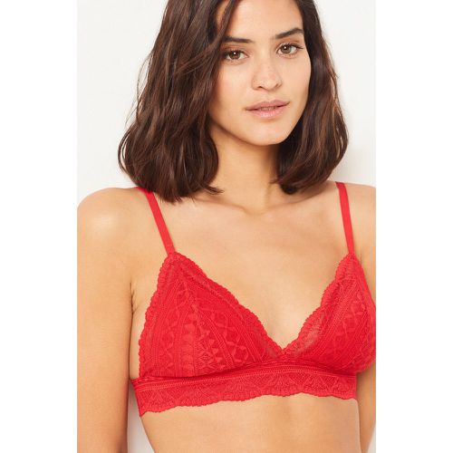 Soutien-gorge triangle cache-cœur, clips d'allaitement CANDY BLANC - ETAM