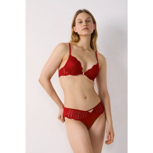 Soutien-gorge n.2 - le push-up plongeant détails bijoux - Exquise - 85B - Etam - Modalova