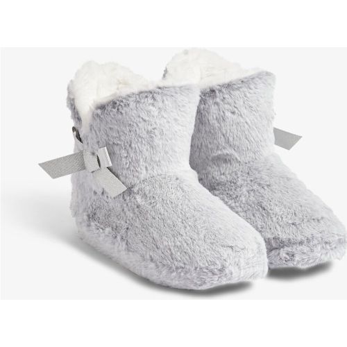 Chaussons bottines fourrés détails noeuds - Noemie - 36/37 - Etam - Modalova