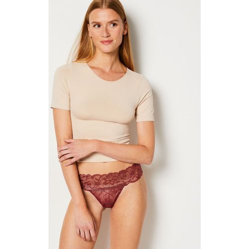 String en dentelle irisé - Sweet - XS - Etam - Modalova