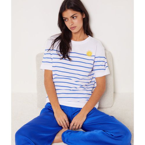 T-shirt de pyjama à rayures  - Gwenn - XS - - Etam - Modalova