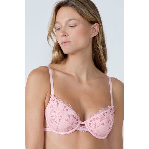 Soutien-gorge n.4 - le coques fines brodé - Flowers - 95C - Etam - Modalova