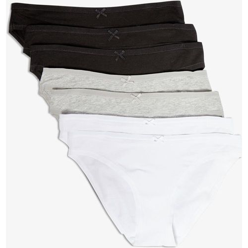 Lot de 7 culottes en coton - Jack - XS - Etam - Modalova