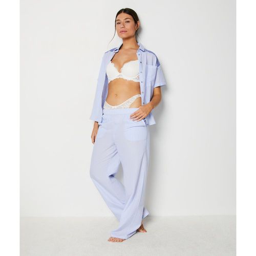 Pantalon de pyjama rayé en coton - Brook - XS - - Etam - Modalova