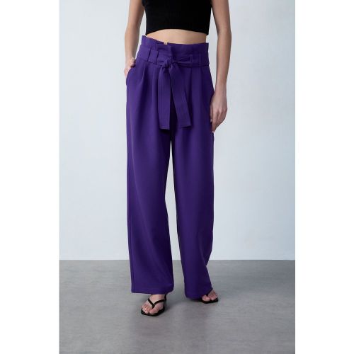 Pantalon large à nouer - Sahara - 34 - Etam - Modalova