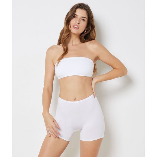 Short cycliste en coton biologique extensible - Coton 360 - XS - Etam - Modalova