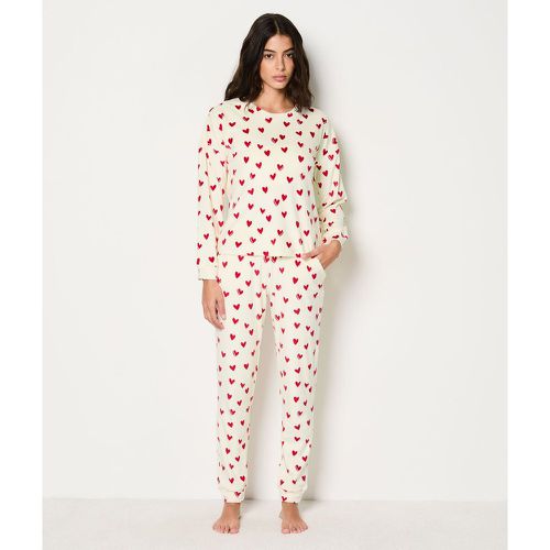 Ensemble 2 pièces de pyjamas à motifs cœur - Gisette - XS - Etam - Modalova