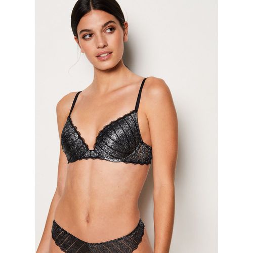 Soutien-gorge n.2 - le push-up plongeant irisé - Illusions - 85A - Etam - Modalova