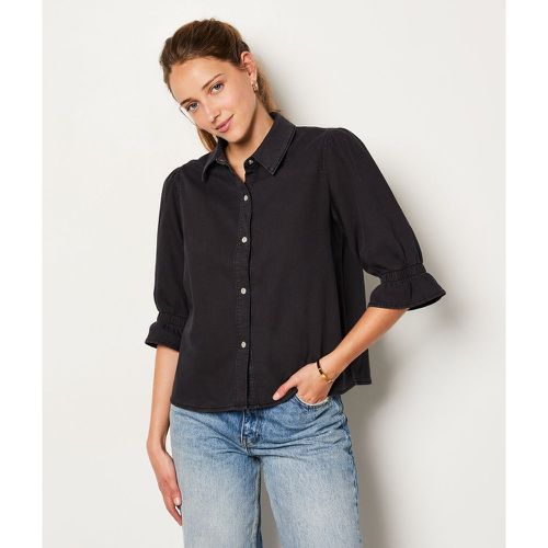 Chemise en jean manches 3/4 - Ischia Gd - XS - Etam - Modalova