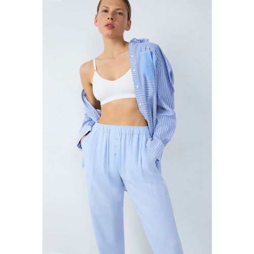 Pantalon de pyjama droit en lin - Isame - XS - Etam - Modalova