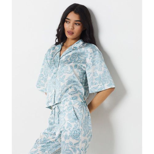 Chemise de pyjama imprimé fleuri manches courtes - Lisa - S - Etam - Modalova