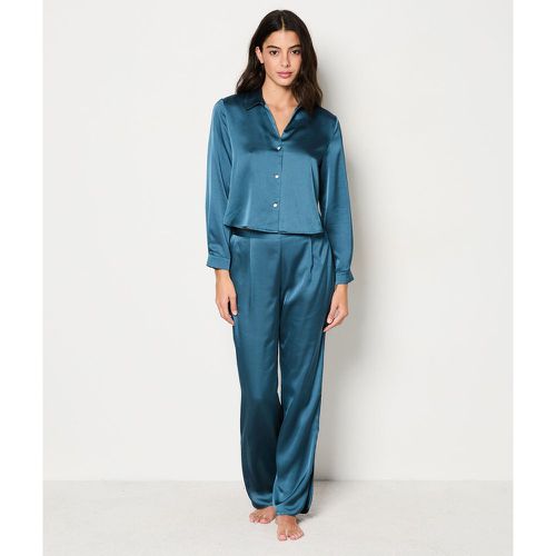 Pantalon de pyjama satiné - Marisa - XS - Etam - Modalova