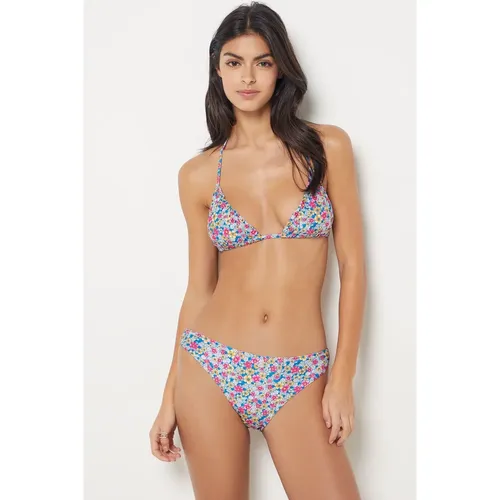 Culotte bikini bas de maillot fleuri - Vedella - 36 - - Etam - Modalova