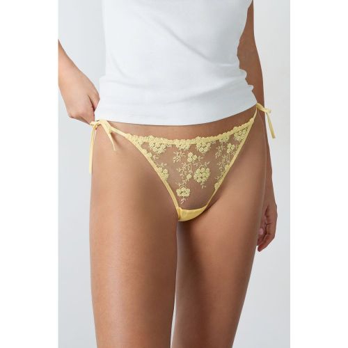 String à nouer en tulle brodé - Enchantee - S - Etam - Modalova