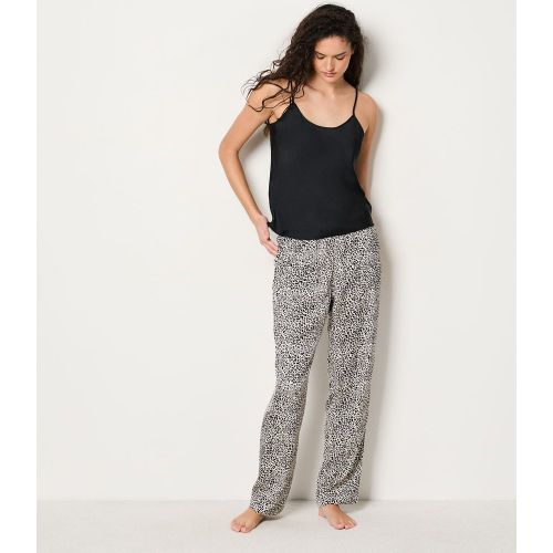 Pantalon de pyjama satiné léopard - Sylem - XS - Etam - Modalova