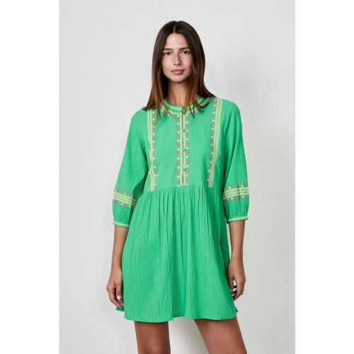 Robe en coton brodée - Teodora Brod - XS - Etam - Modalova