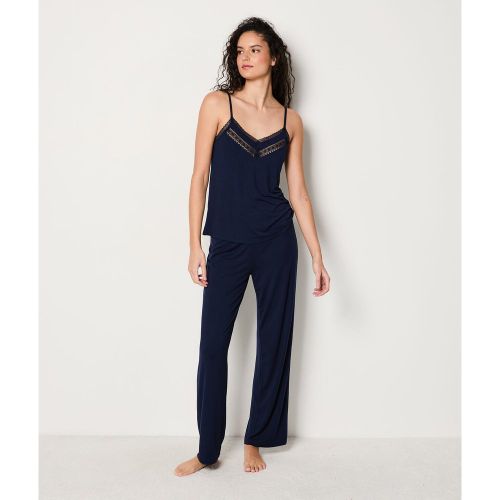 Pantalon de pyjama coupe large en modal - Josephine - XS - Etam - Modalova