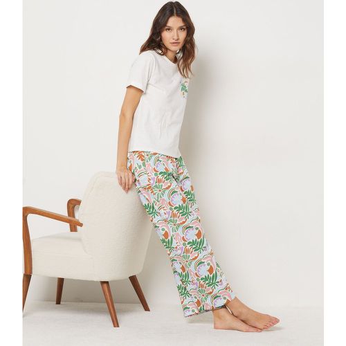 Pantalon de pyjama imprimé 7/8ème - Vaiana - XS - Etam - Modalova