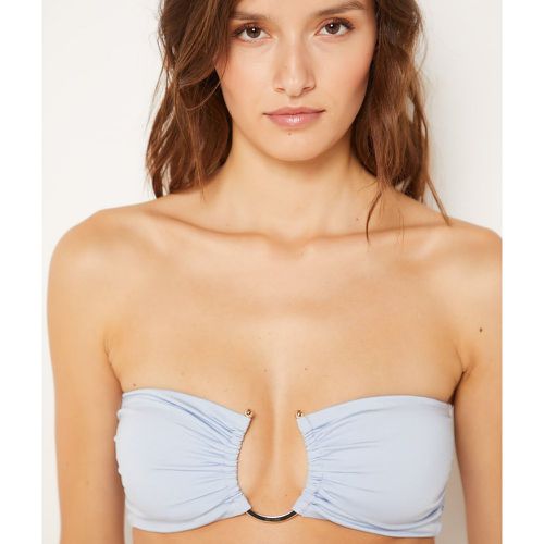 Bandeau haut de maillot détail anneau satiné - Nouba - 42 - Etam - Modalova