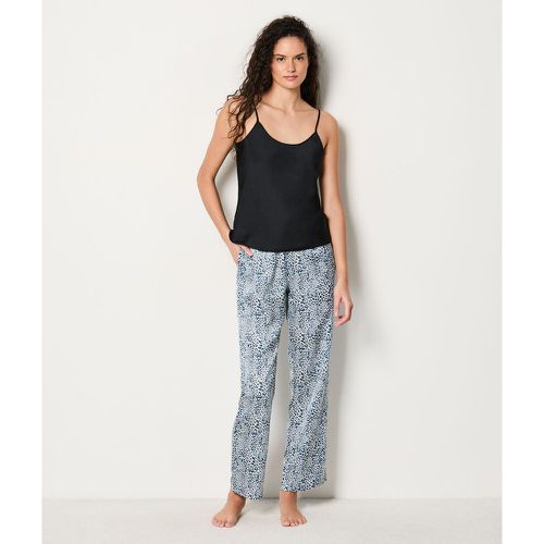 Pantalon de pyjama satiné léopard - Simeo - XS - Etam - Modalova