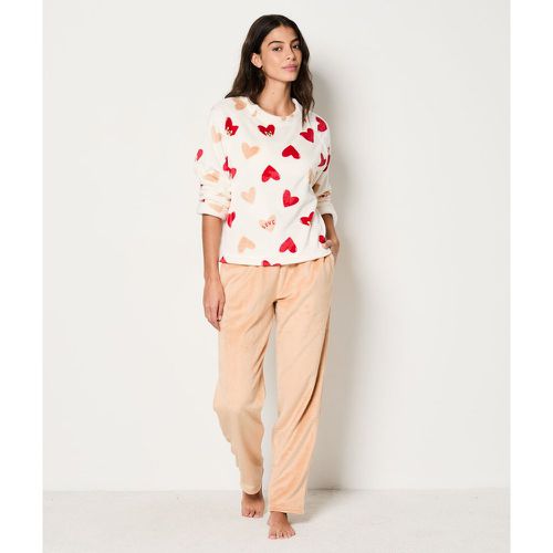 Ensemble 2 pièces de pyjamas polaire - Ginia - XS - Etam - Modalova