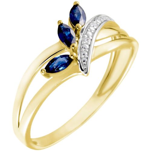 Bague Or Carl Saphirs Diamants - Histoire d'Or - Modalova