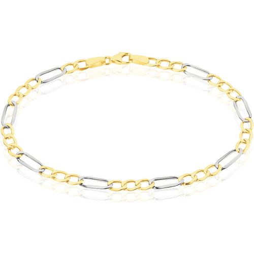 Bracelet Cameo Maille Alternee 1/3 Or - Histoire d'Or - Modalova