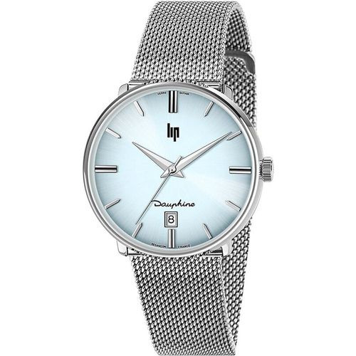 Montre Lip Dauphine 38 Bleu - Lip - Modalova