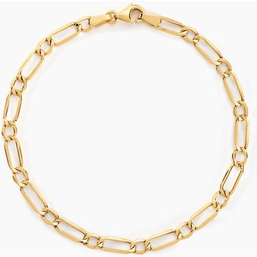 Bracelet Ophelio Maille Alternee 1/1 Or - Histoire d'Or - Modalova