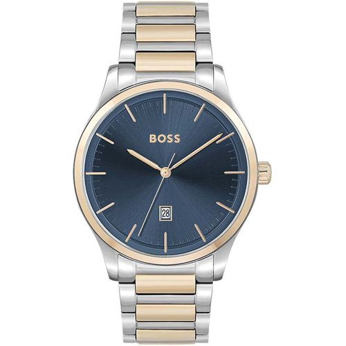 Montre Boss Reason Bleu - Boss - Modalova