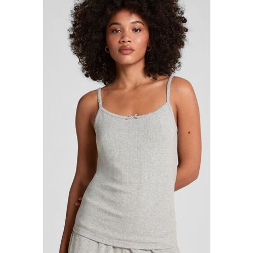 Hunkemöller Caraco Pointelle Gris - Hunkemöller - Modalova
