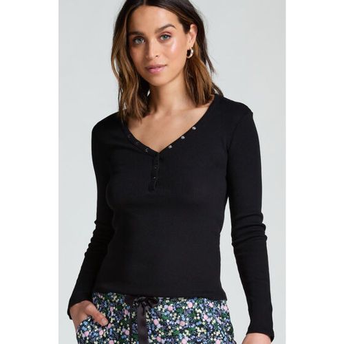 Hunkemöller Haut de pyjama Noir - Hunkemöller - Modalova