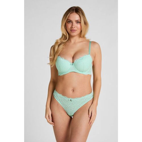 Hunkemöller String Marine Vert - Hunkemöller - Modalova