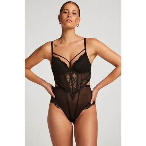 Hunkemöller Body Daisy Noir - Hunkemöller - Modalova