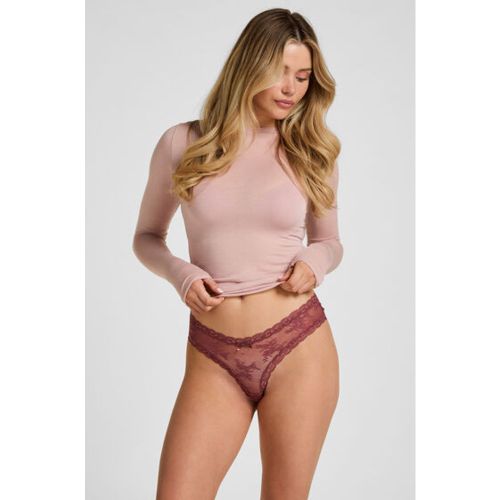 Slip brésilien V-shape Mesh - Hunkemöller - Modalova