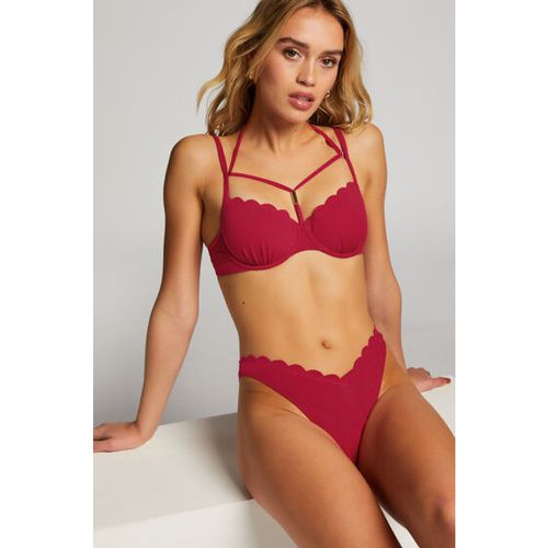 Bas de bikini échancré Scallop - Hunkemöller - Modalova