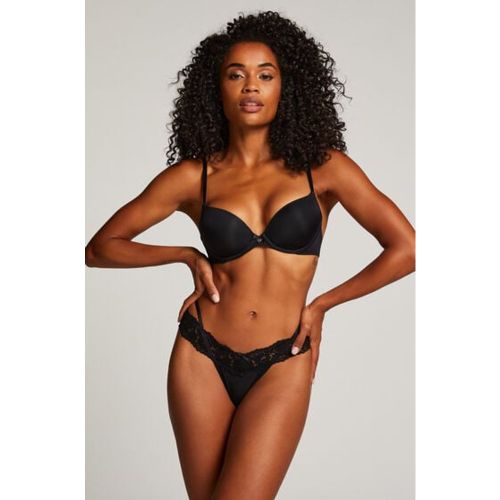 Hunkemöller String Elliena Noir - Hunkemöller - Modalova