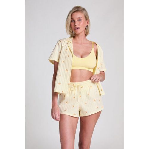 Hunkemöller Short Coton Jaune - Hunkemöller - Modalova