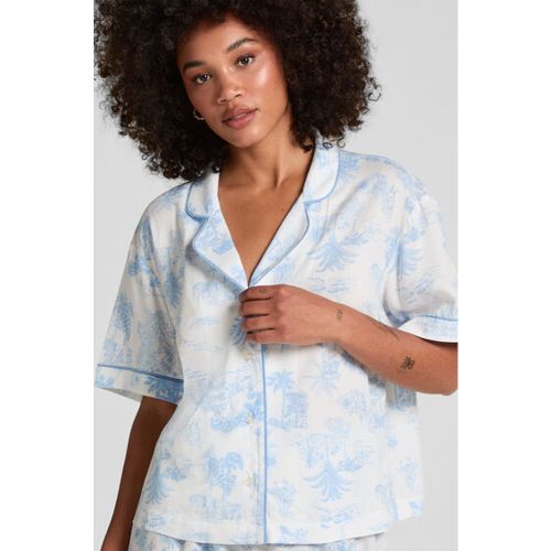 Veste tissée à manches courtes - Hunkemöller - Modalova