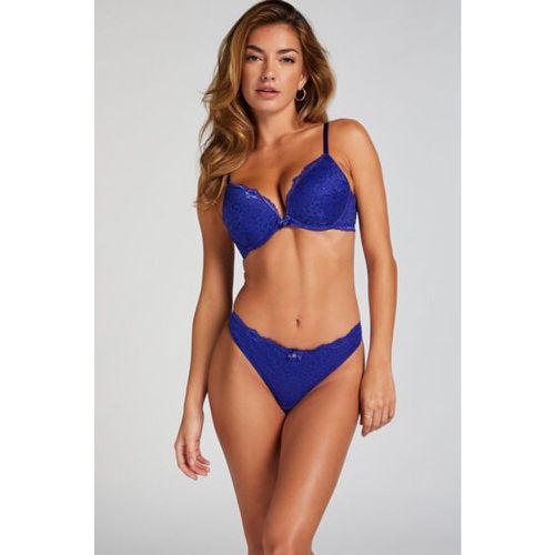 Hunkemöller String Marine Bleu - Hunkemöller - Modalova