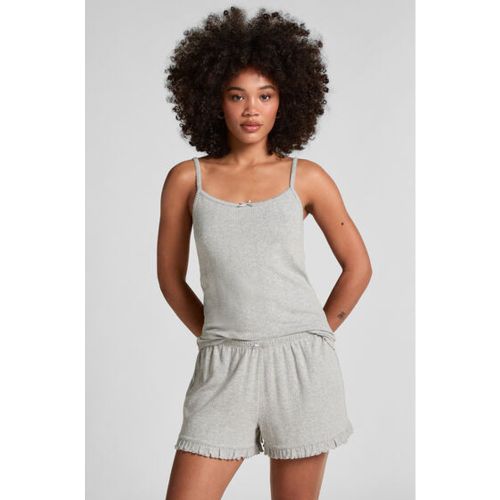 Hunkemöller Short Pointelle Gris - Hunkemöller - Modalova